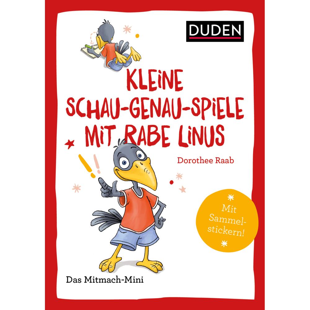 Duden Minis - Kleine Schau-genau-Spiele mit Rabe Linus