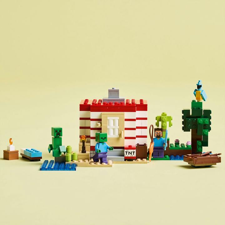 Immagine prodotto LEGO Das TNT-Dschungelhaus (21275, LEGO Minecraft)