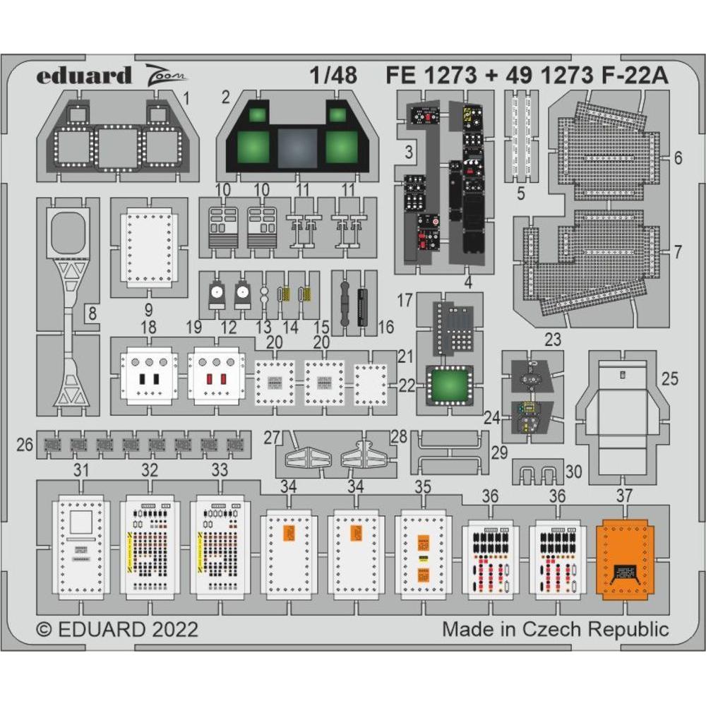 Eduard F-22A 1/48