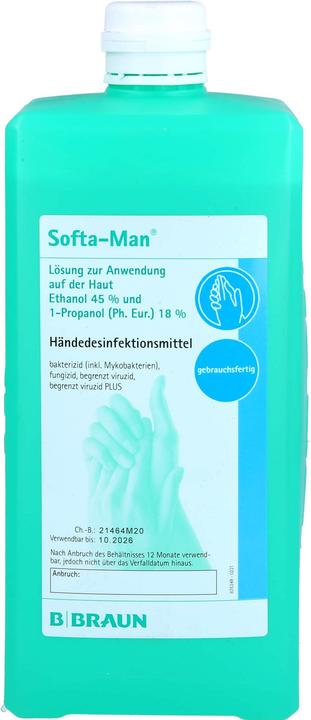 B.Braun Softa-Man Lösung Händedesinfektionsmittel, 1000 ml Lösung (1000 ml)