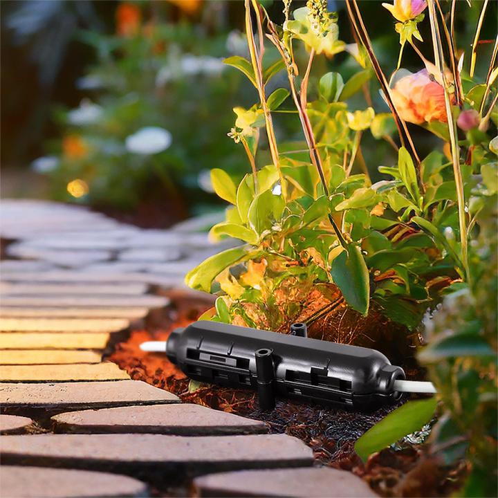 Actual product image LogiLink Protective box for cable connections and extensions, IP54, black (Network coupling)