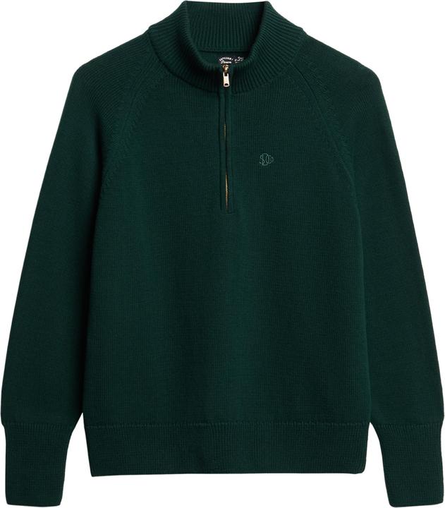 Image du produit Superdry Pull classique à col zippé coton femme (M)