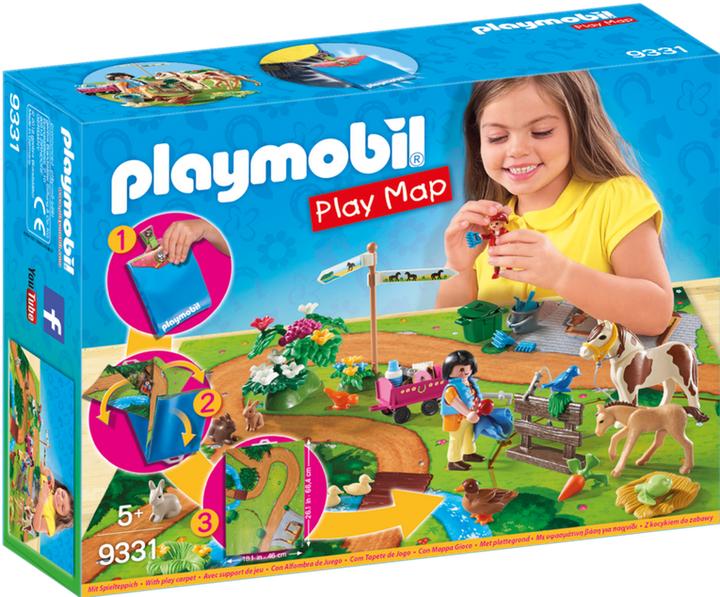 Produktbild Playmobil Play Map Ponyausflug (9331)
