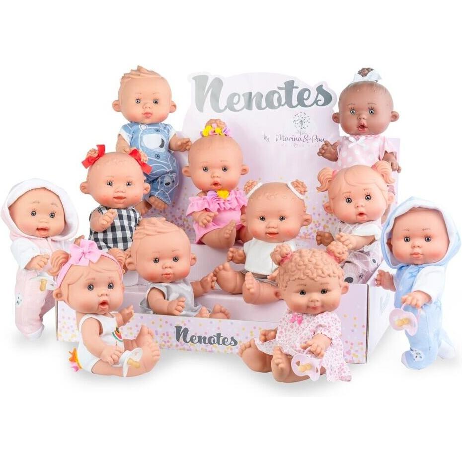 Marina & Pau Basic Nenote Doll 26cm sortiert