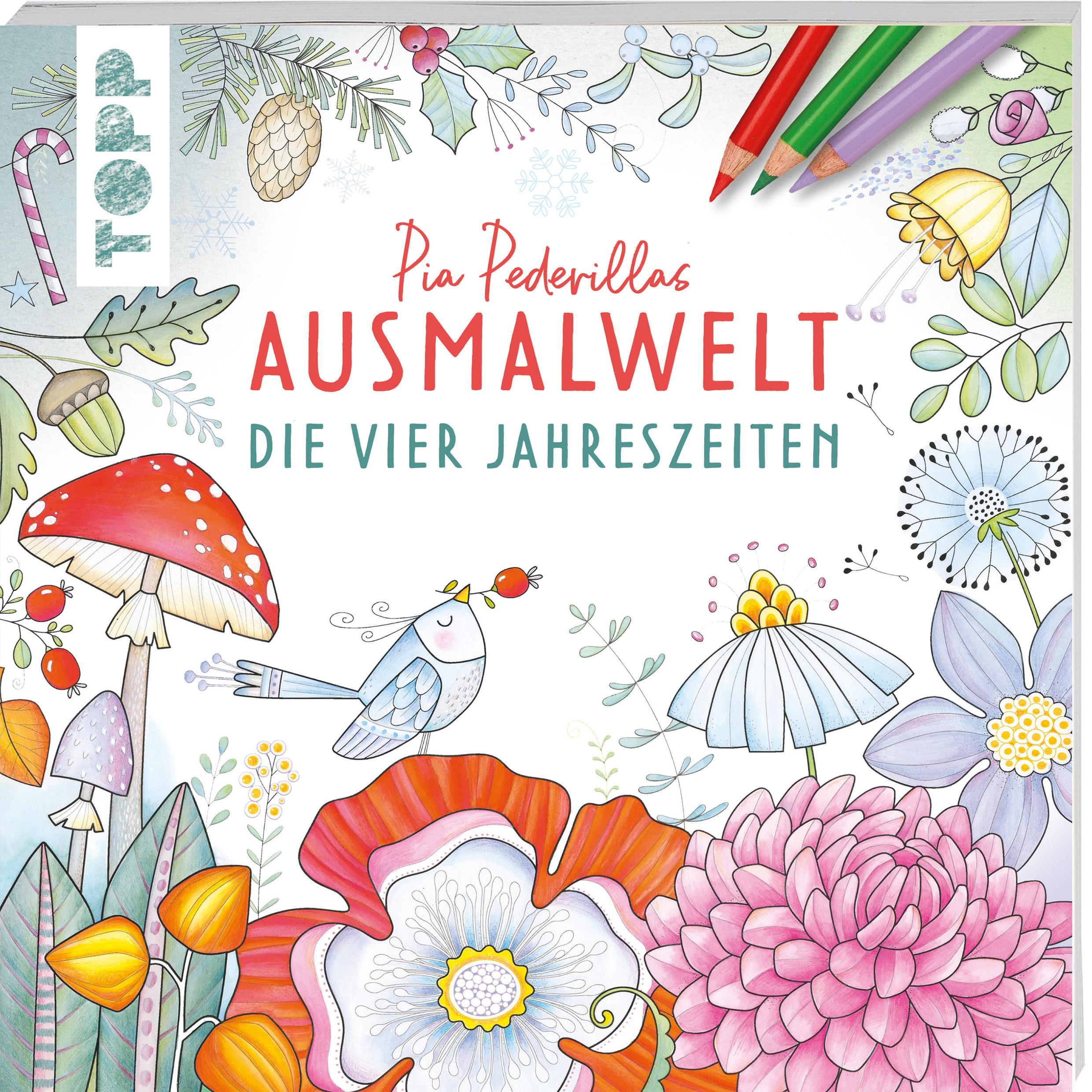 Frech Pia Pedevillas Ausmalwelt - Die vier Jahreszeiten
