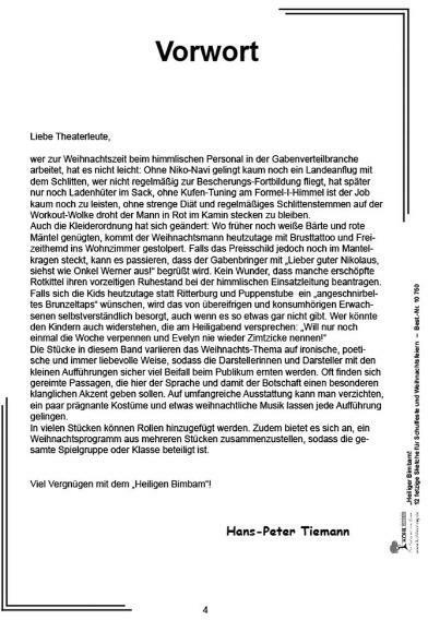 Nährwerte und Zutaten Heiliger Bimbam! (Deutsch, Hans-Peter Tiemann, 2006)