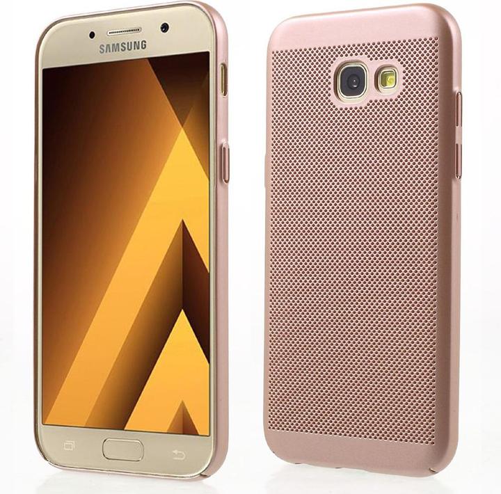 Produktbild König Design Handyhülle für Samsung Galaxy A7 (2017) Schutzcase Backcover Bumper Etuis Pink (Samsung Galaxy A7 (2017))