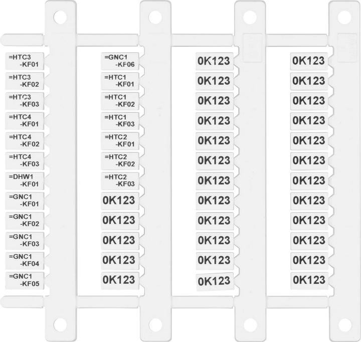Image du produit Finder 093.48 Etiquette de marquage 48 pcs.
