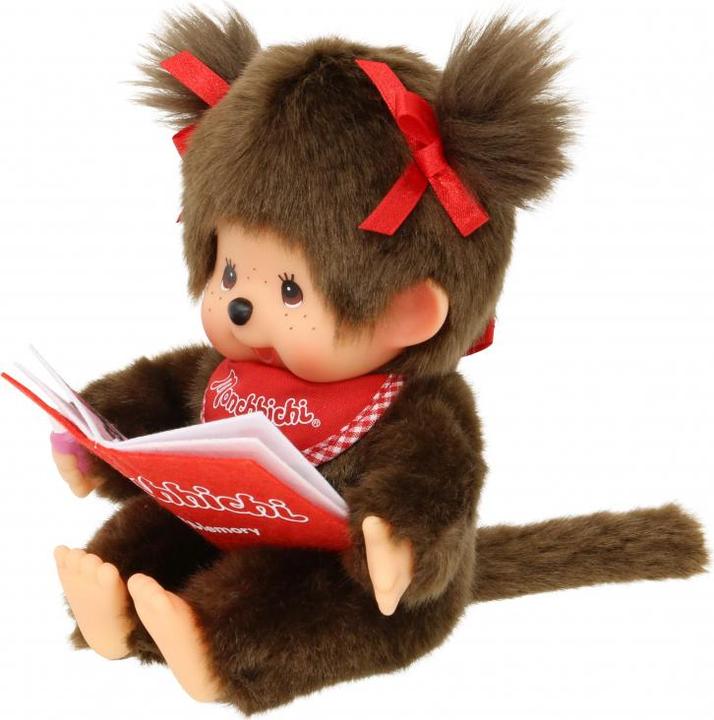 Actual product image Magni Monchhichi girl 20cm with photo album (24.50 cm)
