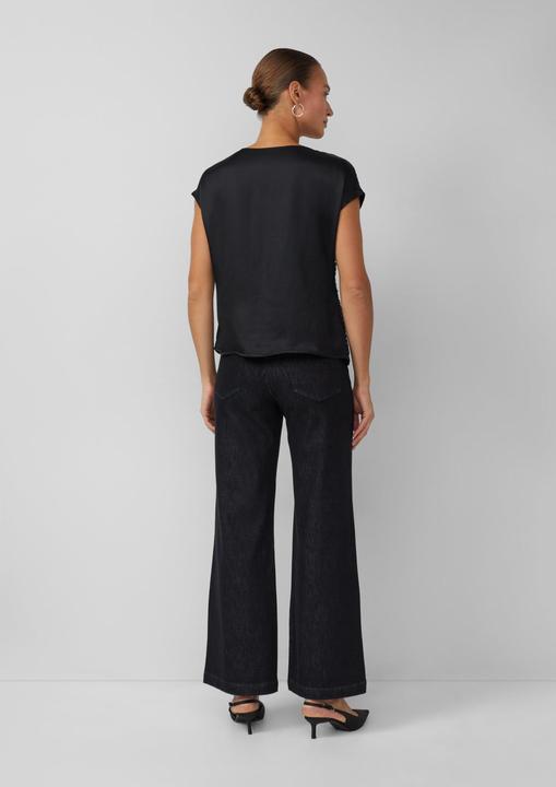 Immagine prodotto s.Oliver Bluse Fabricmix-Bluse mit U-Boot-Ausschnitt und Glitzergarn (32)