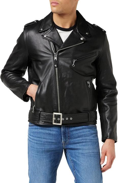 Actual product image Schott Nyc Perfecto Leather Jacket (Men, M)