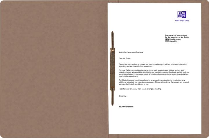 Actual product image Oxford TOP FILE+ loose-leaf binder, A4 (A4, 1 x)