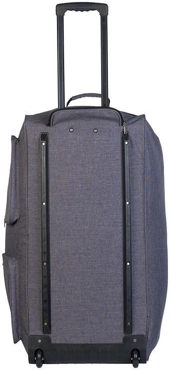 Produktbild Xcase 2er-Set faltbare XXL-Reisetaschen mit Trolley-Funktion & Teleskop-Griff (160 l)
