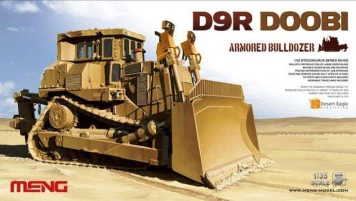 Meng-Model D9R Bulldozer armé