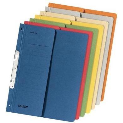 Thumbnail - Falken, Mappe, Einhakhefter DIN A4 250g/m² Manilakarton orange (A4, 50 x)