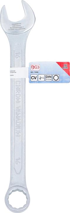 Actual product image BGS Combination Spanner 16 mm (16 mm)