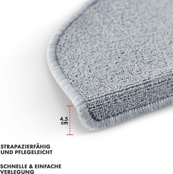 Produktbild Karat Stufenmatte London 15er-Set Halbrund (65 x 23.50 cm)