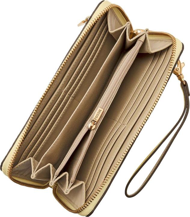 Actual product image Fossil Logan RFID Zip Around Clutch