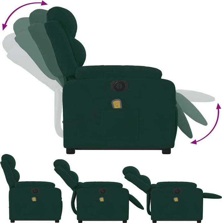 Image du produit vidaXL Massagesessel mit Aufstehhilfe