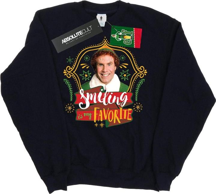 Produktbild Elf Buddy Smiling Sweatshirt Mädchen (128)