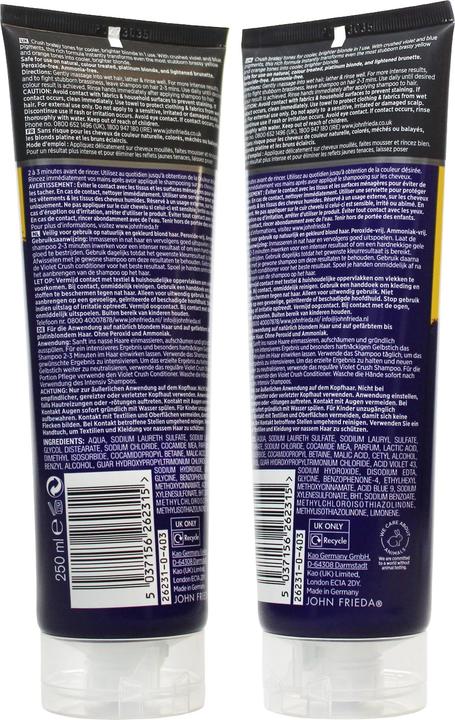 Immagine prodotto John Frieda Violet Crush Silber (Shampoo liquido, 250 ml)