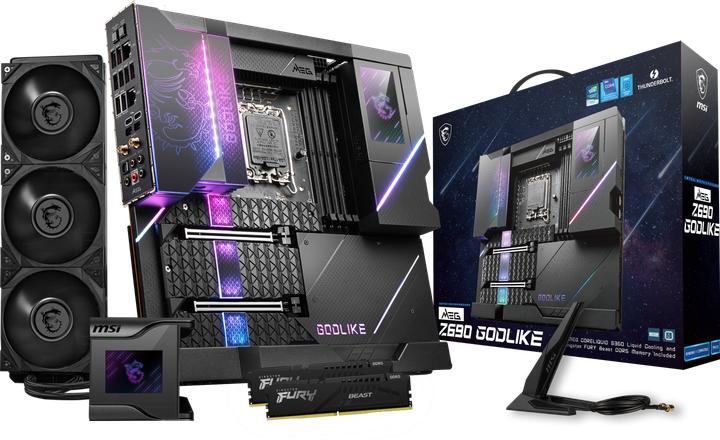 Produktbild MSI MEG Z690 Godlike Bundle (LGA 1700, Intel Z690H, E-ATX)