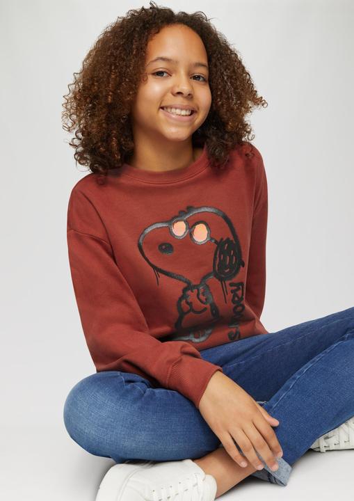 Produktbild s.Oliver Sweatshirt Peanuts®-Sweatshirt in Oversize (158, 164)