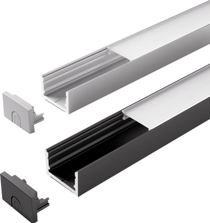 Produktbild Halemeier LED Ein-/Anbauprofile ChannelLine D2 mit Lichtblende