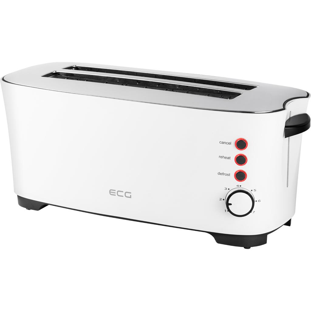 ECG ST 13730, Toaster, Weiss