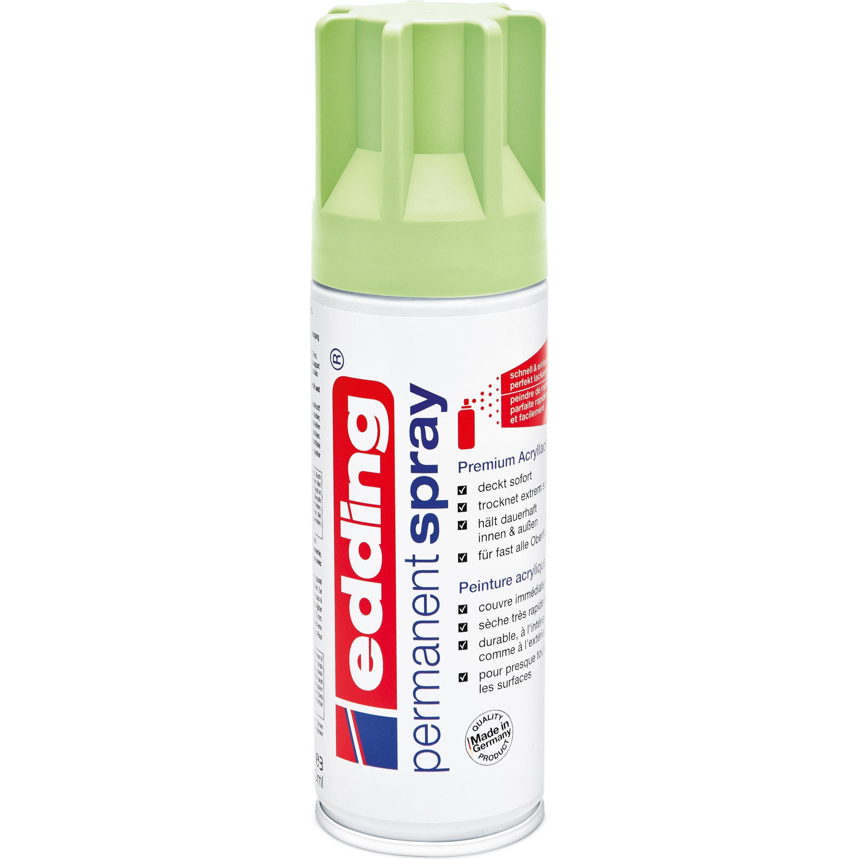 Edding, Lack, Acrylspray (Pastellgrün, 0.20 l)