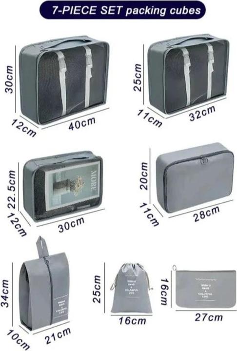 Immagine prodotto Only-Bags.Store Set organizzatore da viaggio