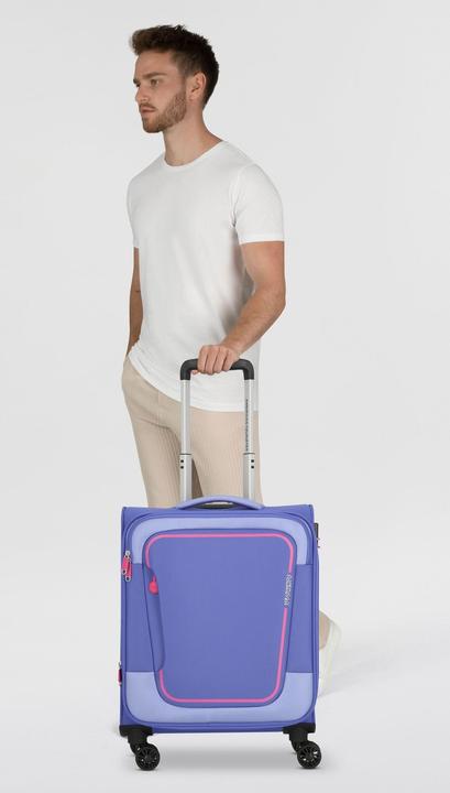 Immagine prodotto American Crew Carrello da cabina Pulsonic a 4 ruote da 55 cm con ripiegamento elastico (35 l)