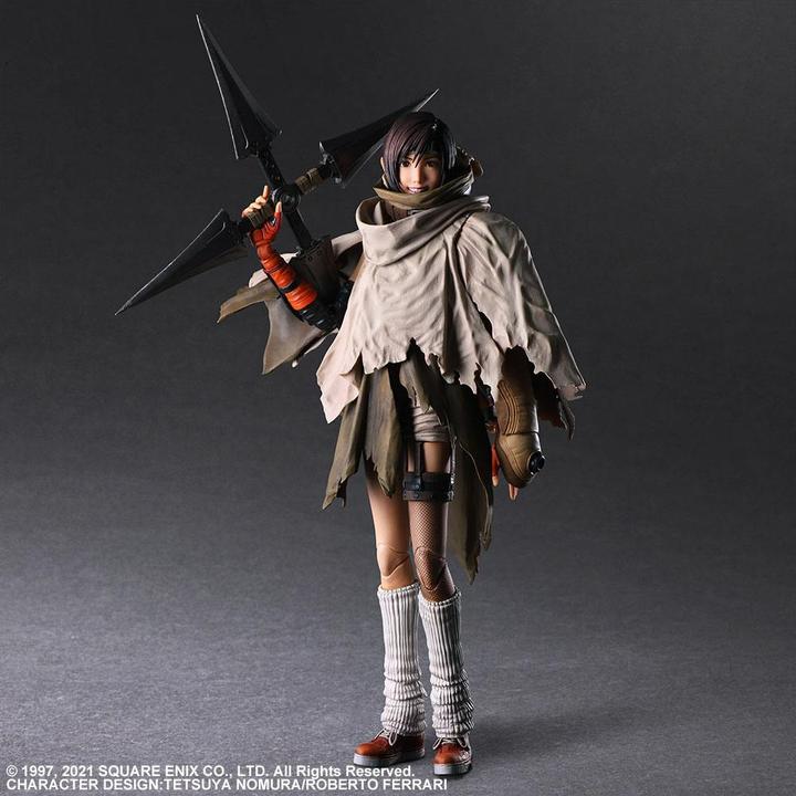 Actual product image Square Enix Final Fantasy VII Remake Play Arts Kai figurine Yuffie Kisaragi 26 cm