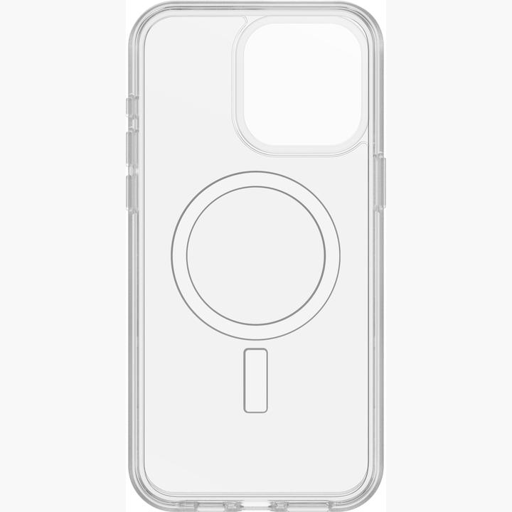 Actual product image OtterBox Symmetry Clear mit MagSafe + Premium Glass Antimicrobial (Apple iPhone 15 Pro Max)