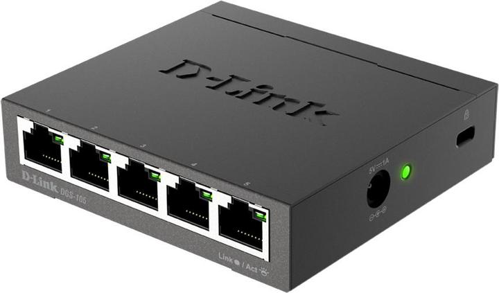 D-Link DGS-105/E D-LINK-SWITCH MIT 5 ANSCHLÜSSEN (5 ports)