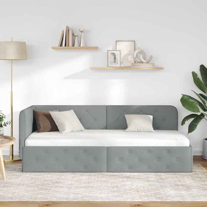 Image du produit vidaXL Eckbettgestell (80 x 200 cm)