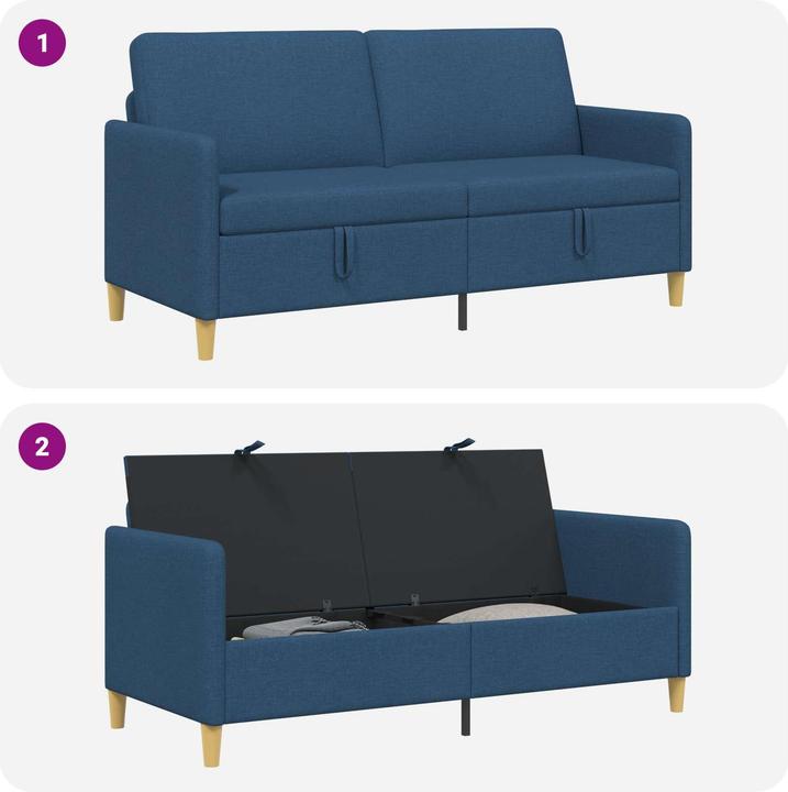 Produktbild vidaXL Modernes Sofa (3-Sitzer)