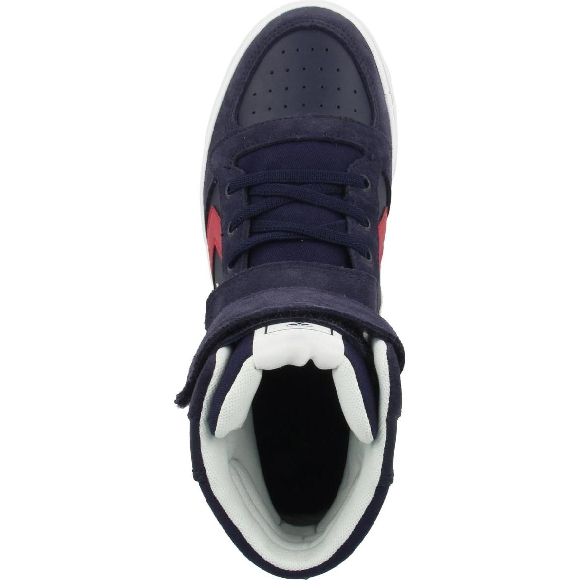 Thumbnail - hummel, Unisex, Sneaker, Slimmer Stadil Leather High Jr, Blau, (31)