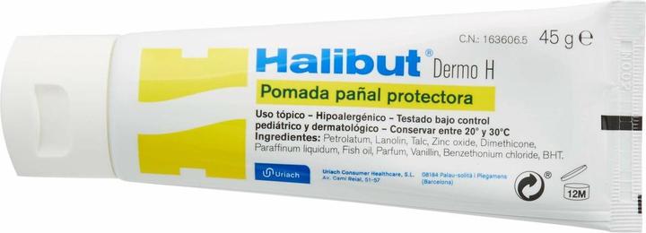 Actual product image Halibut Dermoh protective ointment double pack 2x45g (Body cream)