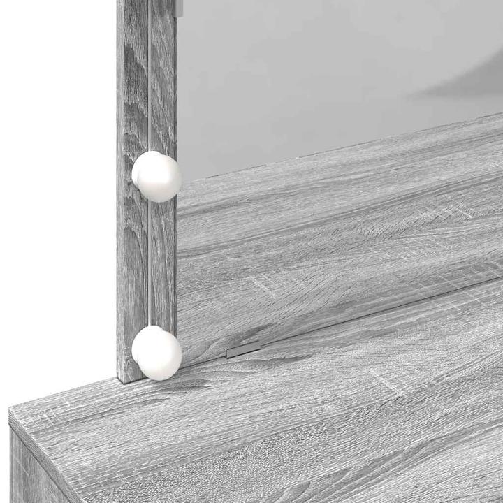 Image du produit VidaXL Coiffeuse avec éclairage LED (100 x 40 x 120 cm)