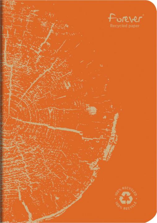 Image du produit Calligaphe Carnet piqué FOREVER PREMIUM 100% recyclé A5 96 pages petits carreaux papier recyclé blanc 90 g - As (A5, Quadrillé)
