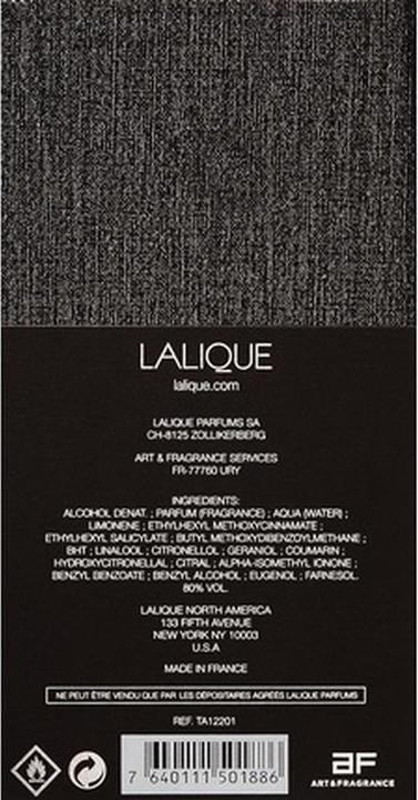 Actual product image Lalique Les Compositions Parfumees Gold (Eau de parfum, 100 ml)