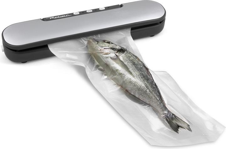 Immagine prodotto Reber 9350 N V-SLIM macchina per sottovuoto Nero, Argento -650 mbar