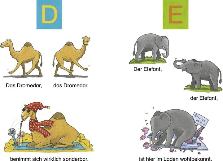 Image du produit L'ABC des animaux (Allemand, Paul Maar, Tina, Schulte, 2024)