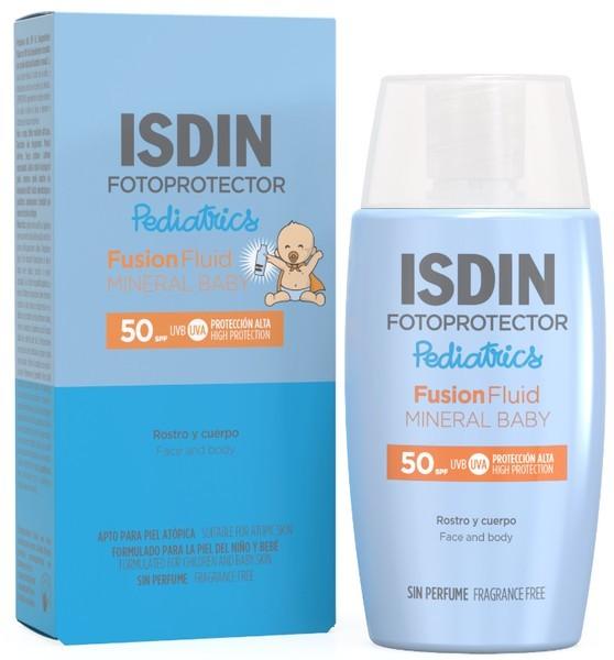 Produktbild Isdin Mineral Baby Fusion Fluid SPF50 (Sonnencreme, SPF 50+, 50 ml)