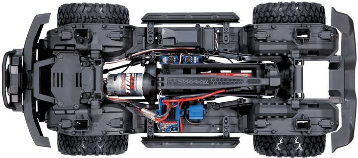 Produktbild Traxxas TRX-4 2021 Ford Bronco Elektro Brushed Crawler 4WD 1:10 RTR blau (RTR Ready-to-Run)