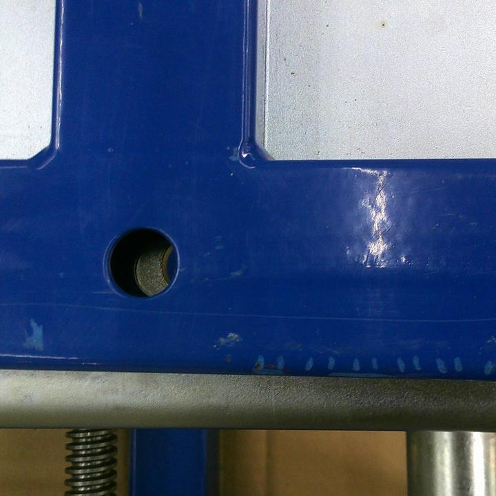 Actual product image Sport-Thieme Basketball wall scaffolding rigid version