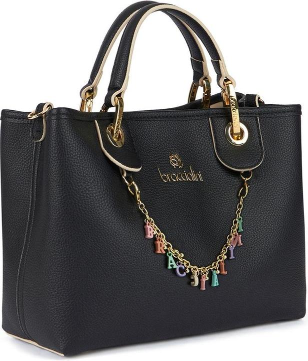 Produktbild Braccialini Damen Handtasche - Modell Idalia Chic - Textil & Polyester - 28.0 X 21.5 X 13.0 Cm