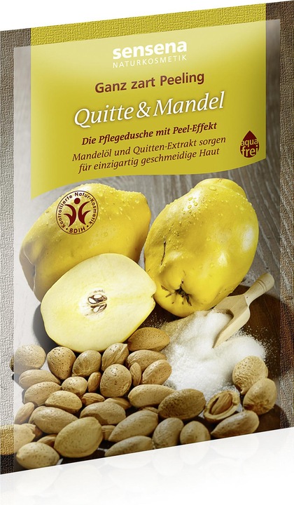 Actual product image Sensena Quite delicate peeling quince & almond