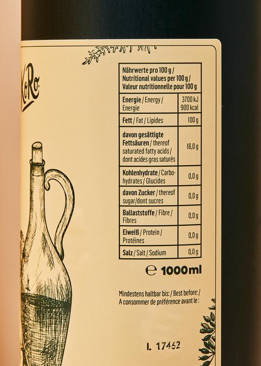 Actual product image KoRo Black cumin oil (1000 ml)
